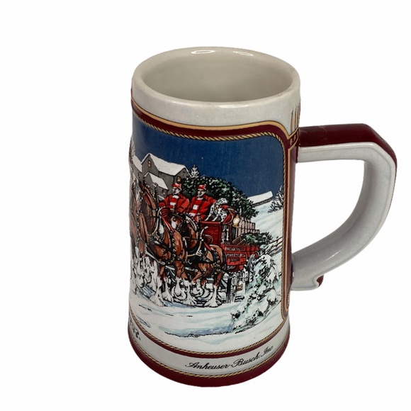 Budweiser Clydesdale Collector’s Beer Stein, 1989 - Picture 2 of 11